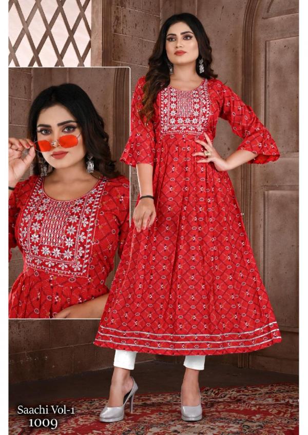 Beauty Saachi Vol 1 Rayon Designer Exclusive Kurti collection